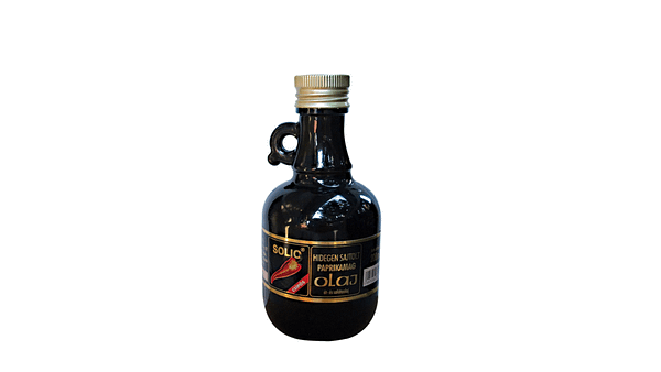 Paprikový olej pálivý 250 ml vo fľaši z tmavého skla
